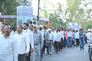 TET परीक्षा विरोध सिवनी - शिक्षक संगठनों द्वारा ज्ञापन सौंपते हुए