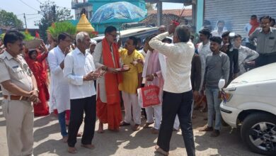 छींदा नवरात्रि ज्वारे विसर्जन 9 दिन तक गूंजे देवी गीत, ज्वारे विसर्जन में उमड़ा जनसैलाब