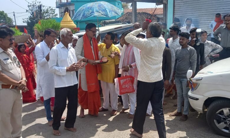 छींदा नवरात्रि ज्वारे विसर्जन 9 दिन तक गूंजे देवी गीत, ज्वारे विसर्जन में उमड़ा जनसैलाब