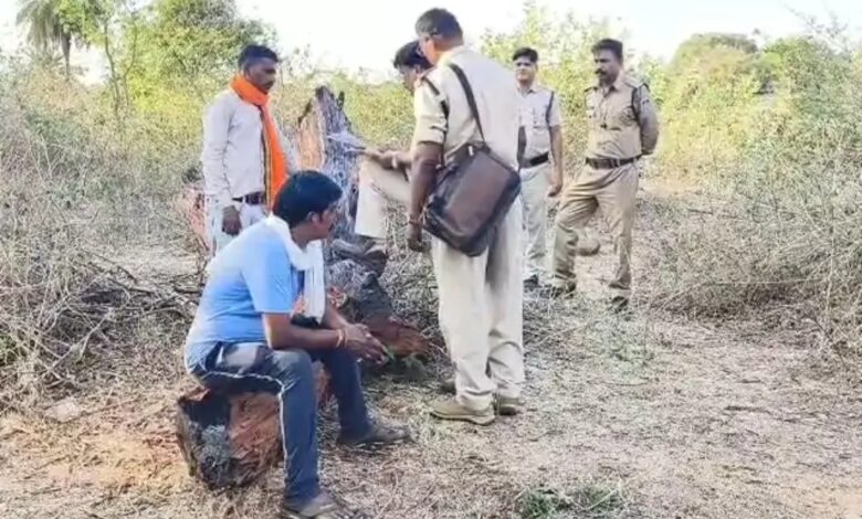 मंडला संदिग्ध मौत का मामला पुलिस जांच स्थल