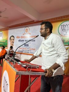 भाजपा प्रशिक्षण महाभियान सिवनी में सोशल मीडिया और एआई विषय पर कार्यकर्ताओं को प्रशिक्षण देते वक्ता
