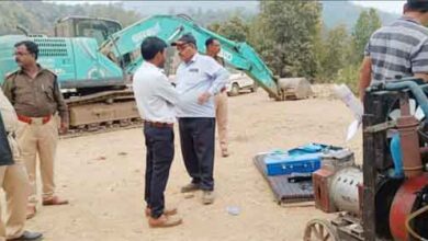 अवैध कोयला खनन दूधपानी की जांच छिंदवाड़ा