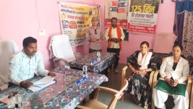 बिजली कंपनी विशेष शिविर - छपारा मुंगवानी क्षेत्र में उपभोक्ताओं को योजना की जानकारी