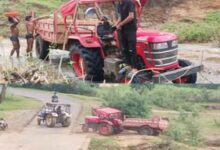 अमरवाड़ा अवैध रेत खनन - दिनदहाड़े रेत की लूट