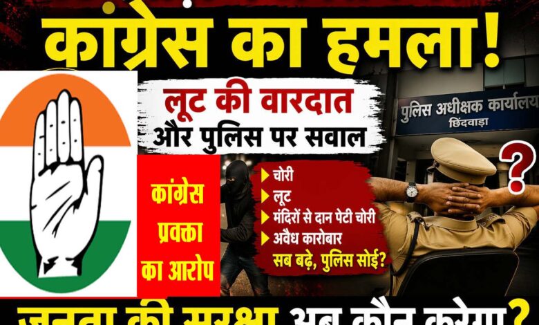 छिंदवाड़ा लालबाग लूट के बाद पुलिस पर सवाल