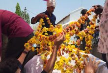 बैल अंतिम यात्रा सिवनी - बिहिरिया गांव में डूंगरिया वाला बैल की अंतिम यात्रा में शामिल लोग
