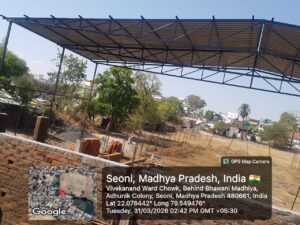 वक्फ भूमि अवैध निर्माण - हाईकोर्ट आदेश के बाद रुका निर्माण कार्य सिवनी