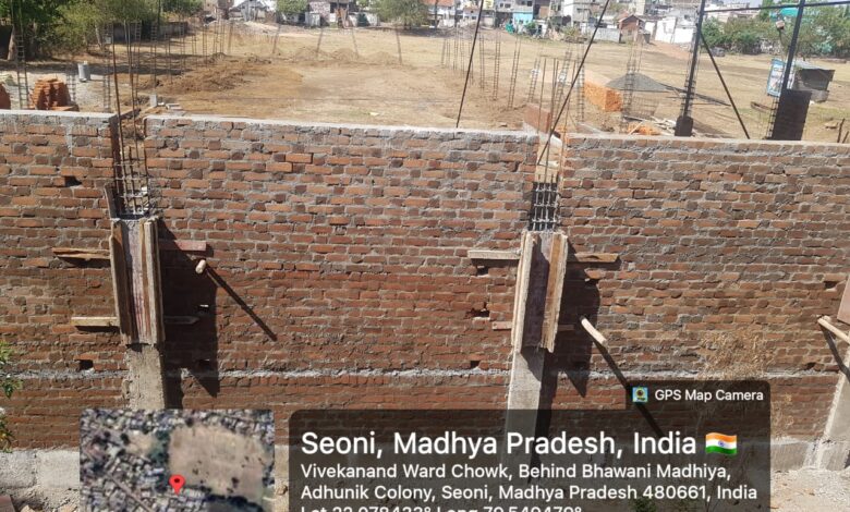 वक्फ भूमि अवैध निर्माण - हाईकोर्ट आदेश के बाद रुका निर्माण कार्य सिवनी