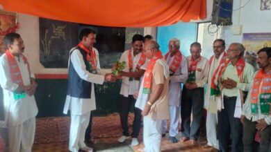 рднрд╛рдЬрдкрд╛ рд╕реНрдерд╛рдкрдирд╛ рджрд┐рд╡рд╕ рдХрд░рдХреЛрдЯреА - рдХрд╛рд░реНрдпрдХреНрд░рдо рдореЗрдВ рд╡рд░рд┐рд╖реНрда рдХрд╛рд░реНрдпрдХрд░реНрддрд╛рдУрдВ рдХрд╛ рд╕рдореНрдорд╛рди