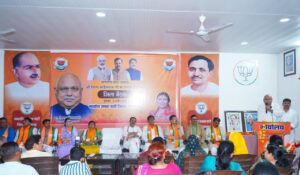 भिंड में वंदे मातरम् विवाद पर बोलते BJP प्रदेश अध्यक्ष