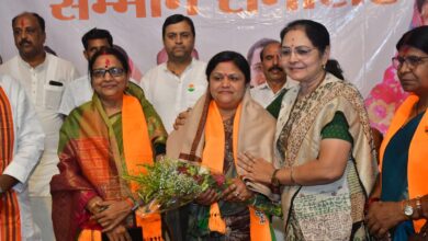 भाजपा महिला मोर्चा प्रदेश महामंत्री ज्योति नरेश सिंह राजपूत स्वागत -उमड़ा जनसैलाब