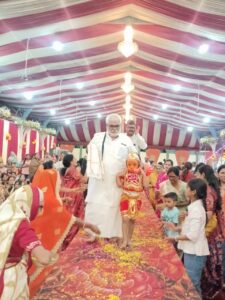 श्रीकृष्ण जन्मोत्सव सिवनी के दौरान झांकी और सुंदरकांड पाठ