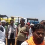 बघराज उपार्जन केंद्र निरीक्षण करते विधायक दिनेश राय मुनमुन