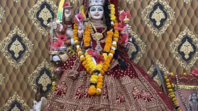 सिवनी ज्वाला देवी मंदिर 12वां पाटोत्सव महोत्सव 25 अप्रैल श्रद्धालुओं की भीड़