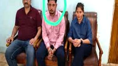 छिंदवाड़ा रिश्वत कांड PHE बाबू गिरफ्तार - लोकायुक्त ने छिंदवाड़ा में रिश्वत लेते बाबू को पकड़ा