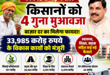 किसानों को 4 गुना मुआवजा देने का फैसला लेते मुख्यमंत्री मोहन यादव की कैबिनेट बैठक