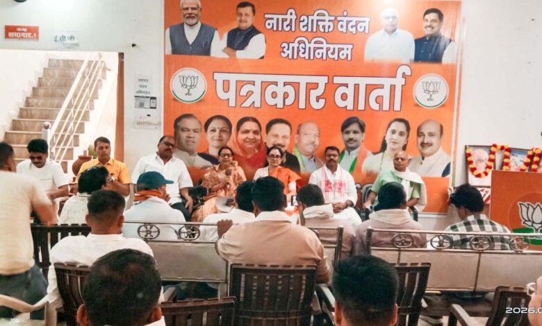 महिला आरक्षण 33 प्रतिशत - नारी शक्ति वंदन अधिनियम पर बयान देती सांसद भारती पारधी सिवनी