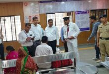 छिंदवाड़ा सिवनी रेल निरीक्षण अमृत स्टेशन योजना