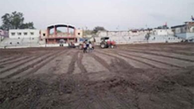 छिंदवाड़ा में इमलीखेड़ा खेल परिसर और स्टेडियम निर्माण कार्य स्थल