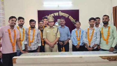 छिंदवाड़ा 17 अभ्यर्थी चयन - पुलिस लाइन के दिशा लर्निंग सेंटर से चयनित अभ्यर्थी