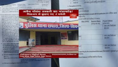 छपारा अपहरण लूट मामला - छपारा में शादी समारोह से लौट रहे व्यक्ति का अपहरण कर लूटपाट करता क्राइम दृश्य