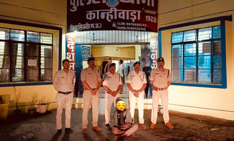 कन्हीवाड़ा लूट के आरोपी गिरफ्तार, सिवनी में चांदी के आभूषण बरामद, पुलिस मामला
