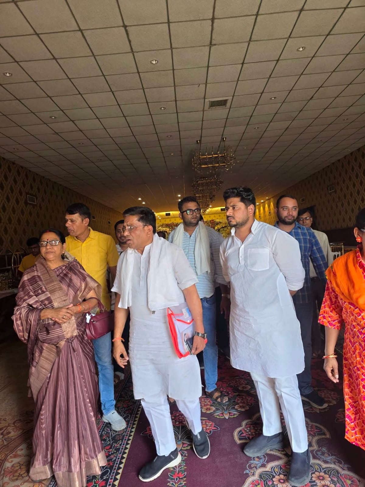 भाजपा जिला प्रशिक्षण वर्ग सिवनी की समीक्षा बैठक में उपस्थित पदाधिकारी