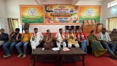 भाजपा जिला प्रशिक्षण वर्ग सिवनी की समीक्षा बैठक में उपस्थित पदाधिकारी