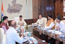 भोपाल में परिवहन विभाग की समीक्षा बैठक लेते मुख्यमंत्री डॉ मोहन यादव