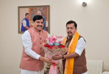दिल्ली में भाजपा राष्ट्रीय अध्यक्ष नितिन नवीन से मुलाकात करते मुख्यमंत्री डॉ. मोहन यादव