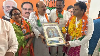 BJP meeting Seoni Ashok Rohani Meena Bisen addressing workers mandal meeting