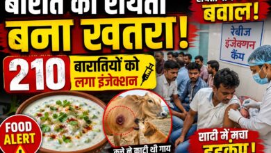 बारात रायता मामला छिंदवाड़ा - 210 लोगों को लगे रेबीज इंजेक्शन, स्वास्थ्य विभाग का कैंप
