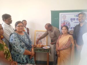 घंसौर उत्कृष्ट विद्यालय में प्रधानमंत्री पोषण शक्ति निर्माण योजना के तहत कुकिंग प्रतियोगिता आयोजित हुई