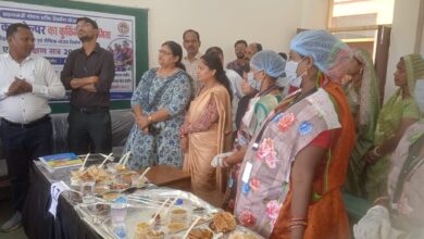 घंसौर उत्कृष्ट विद्यालय में प्रधानमंत्री पोषण शक्ति निर्माण योजना के तहत कुकिंग प्रतियोगिता आयोजित हुई