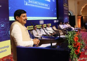 भोपाल में साइबर सुरक्षा कार्यशाला को संबोधित करते मुख्यमंत्री डॉ मोहन यादव