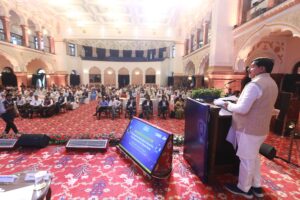 भोपाल में साइबर सुरक्षा कार्यशाला को संबोधित करते मुख्यमंत्री डॉ मोहन यादव
