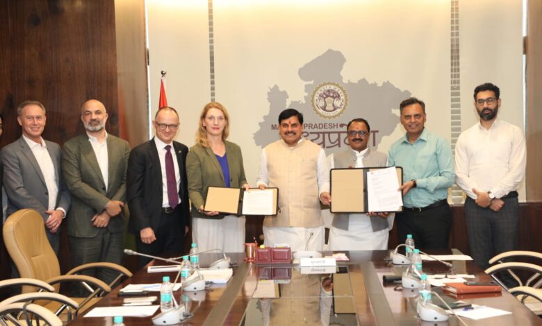 मुख्यमंत्री मोहन यादव की उपस्थिति में एग्री सौर परियोजना के लिए एमओयू हस्ताक्षर कार्यक्रम
