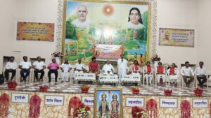 अंतर्राष्ट्रीय योग दिवस कार्यक्रम में संबोधित करतीं ब्रह्माकुमारी ज्योति दीदी