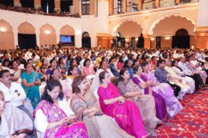 भोपाल में विकसित भारत संकल्प सम्मेलन को संबोधित करते मुख्यमंत्री डॉ मोहन यादव और केंद्रीय मंत्री धर्मेंद्र प्रधान