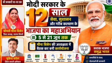 5 से 21 जून भाजपा जनसंपर्क अभियान की तैयारी बैठक सिवनी