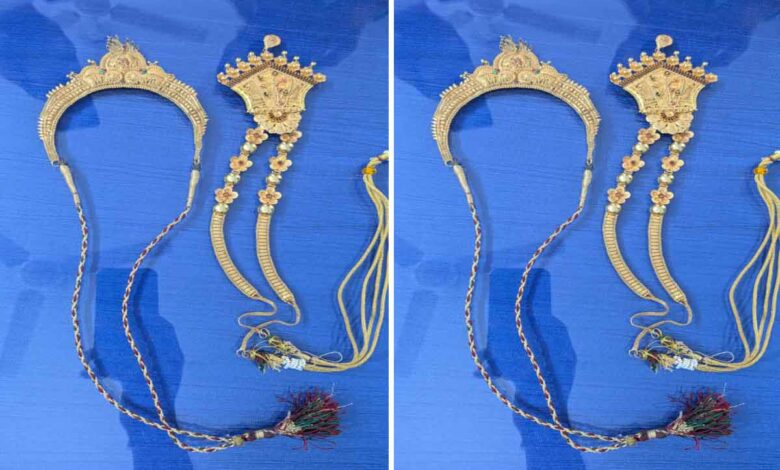 लखनादौन पुलिस द्वारा ब्लैकमेलिंग मामले में गिरफ्तार आरोपी और बरामद सोने के हार