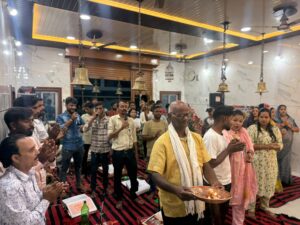 सिद्धपीठ श्री ज्वाला देवी मंदिर भैरोगंज में आयोजित 151वां संगीतमय सुंदरकांड एवं महाआरती