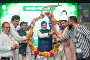 ग्वालियर में उन्नत कृषि कार्यशाला के दौरान किसानों को संबोधित करते मुख्यमंत्री डॉ. मोहन यादव