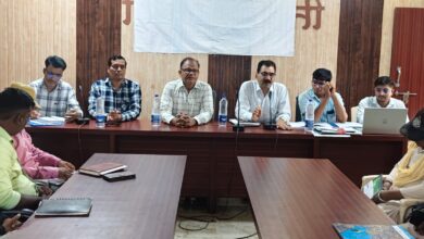 घंसौर में वनाधिकार अधिनियम पर प्रशिक्षण कार्यशाला सम्पन्न, अधिकारियों को मिला प्रभावी क्रियान्वयन का प्रशिक्षण | Dainik Yashonnati घंसौर जनपद पंचायत सभागार में वनाधिकार अधिनियम प्रशिक्षण कार्यशाला में मौजूद अधिकारी एवं कर्मचारी।