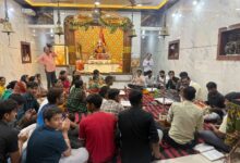 सिद्धपीठ ज्वाला देवी मंदिर में 151वां संगीतमय सुंदरकांड संपन्न, भक्ति के साथ शिक्षा, पर्यावरण और नशामुक्ति का संदेश | Dainik Yashonnati सिद्धपीठ श्री ज्वाला देवी मंदिर भैरोगंज में आयोजित 151वां संगीतमय सुंदरकांड एवं महाआरती
