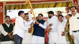 मुख्यमंत्री किसान कल्याण योजना - बलराम कृषि महोत्सव खंडवा में किसानों को संबोधित करते मुख्यमंत्री डॉ. मोहन यादव