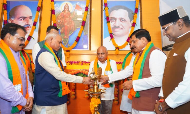डॉ. श्यामा प्रसाद मुखर्जी की जयंती पर भाजपा कार्यकर्ता सम्मेलन