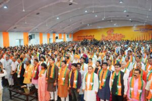 डॉ. श्यामा प्रसाद मुखर्जी की जयंती पर भाजपा कार्यकर्ता सम्मेलन