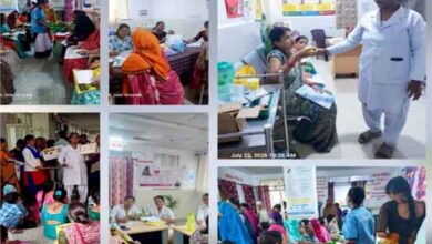 छिंदवाड़ा जिला चिकित्सालय में प्रधानमंत्री सुरक्षित मातृत्व अभियान के तहत एएनसी कैंप