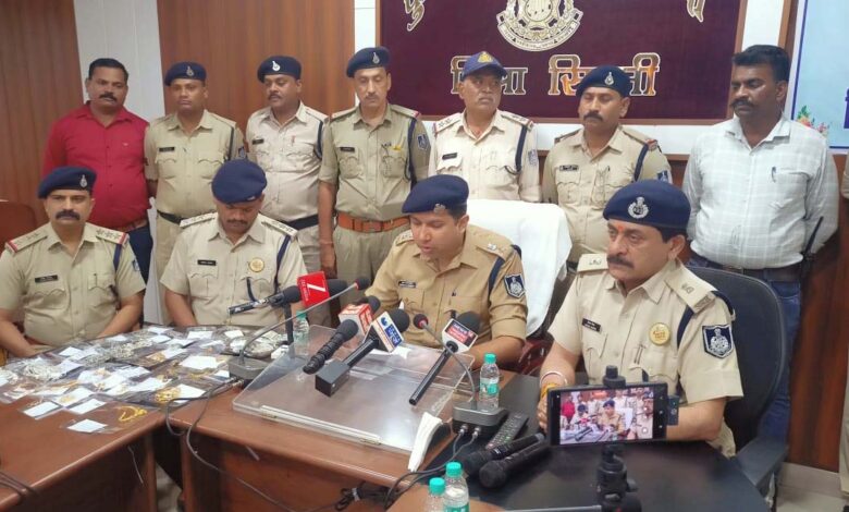 Seoni Kotwali Police solved 6 theft and burglary cases recovered jewellery worth Rs 25 lakh